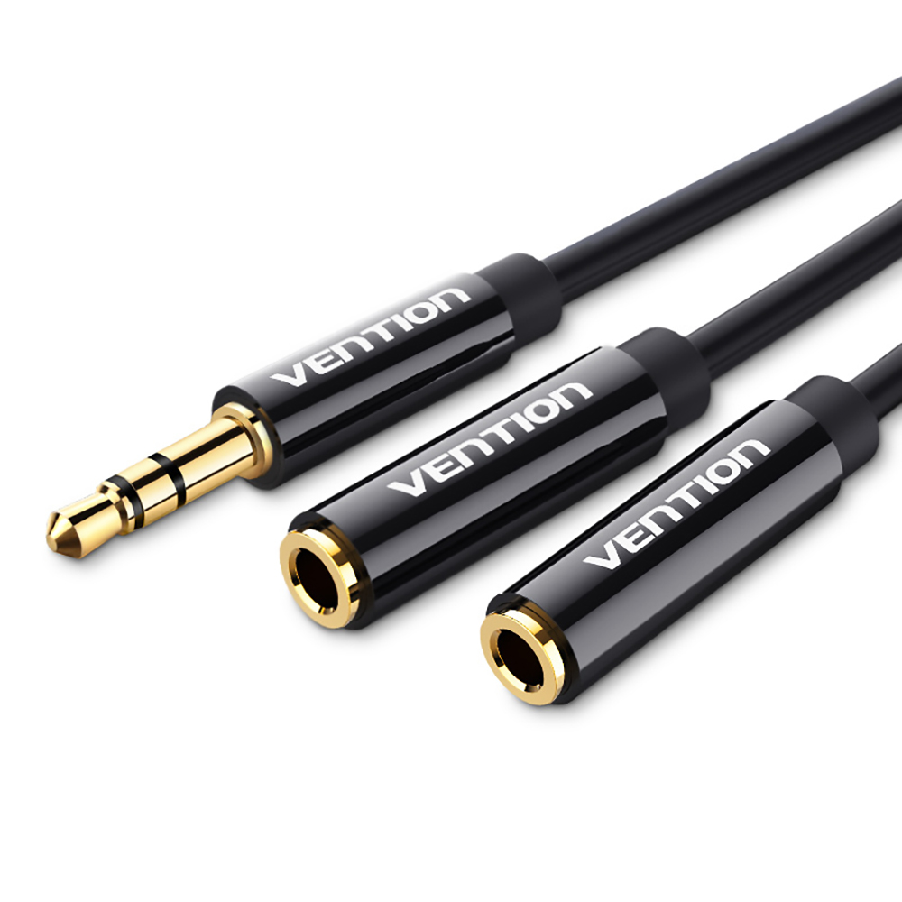 Audio Splitter Y - Headphone Splitter, 3.5mm Audio Stereo Y
