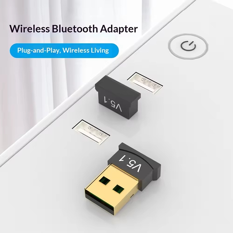 Bluetooth Adapter Receiver - USB Bluetooth 5.0 Adapter High Speed