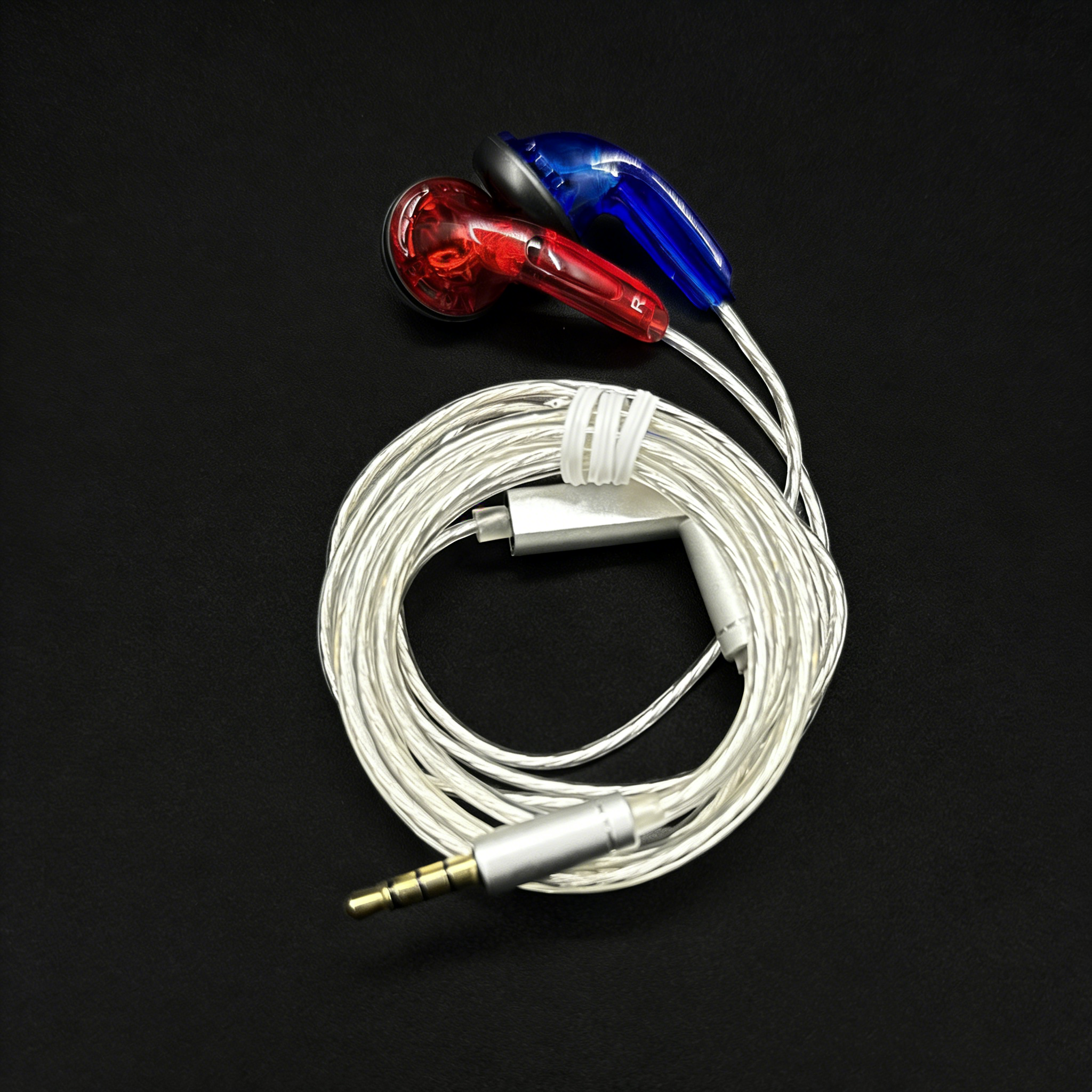 Audiophile Headphone Wired - FENGRU DIY EMX500S In-ear Earphones Flat