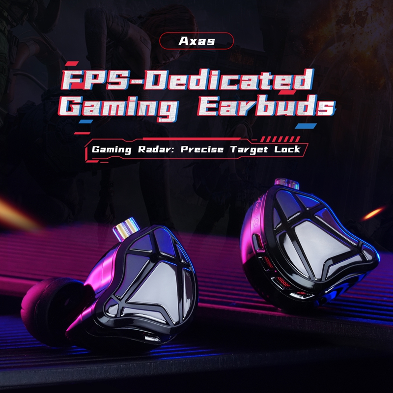 KZ Axas FPS-Dedicated In Ear G - Audiophile Headphone Wired บทวิจารณ์และราคา