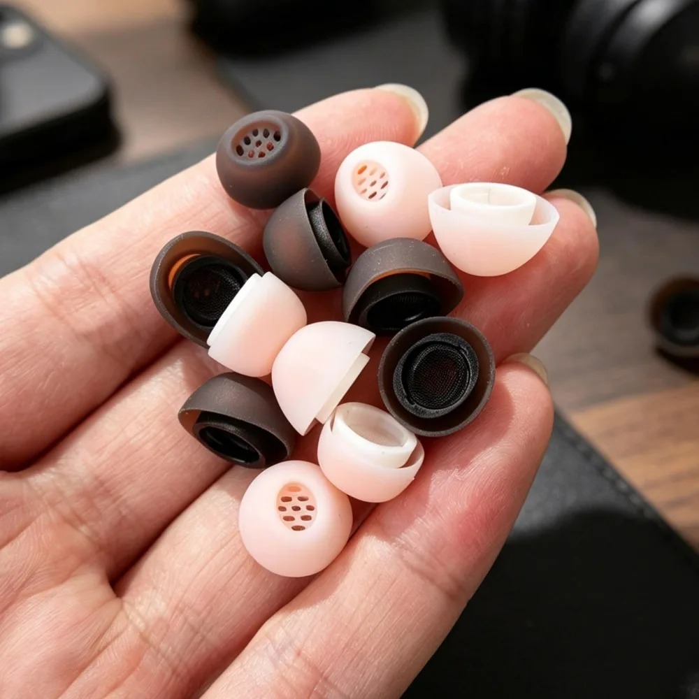 1Box 3Pairs Silicone Ear Plugs - Silicone Ear Tip Replacement บทวิจารณ์และราคา