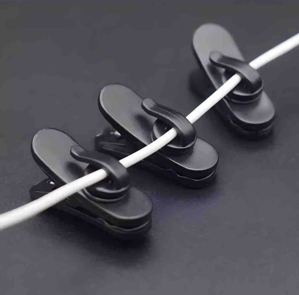 10pcs Rotating Earphone Cable  - Headphone Stand Desk บทวิจารณ์และราคา