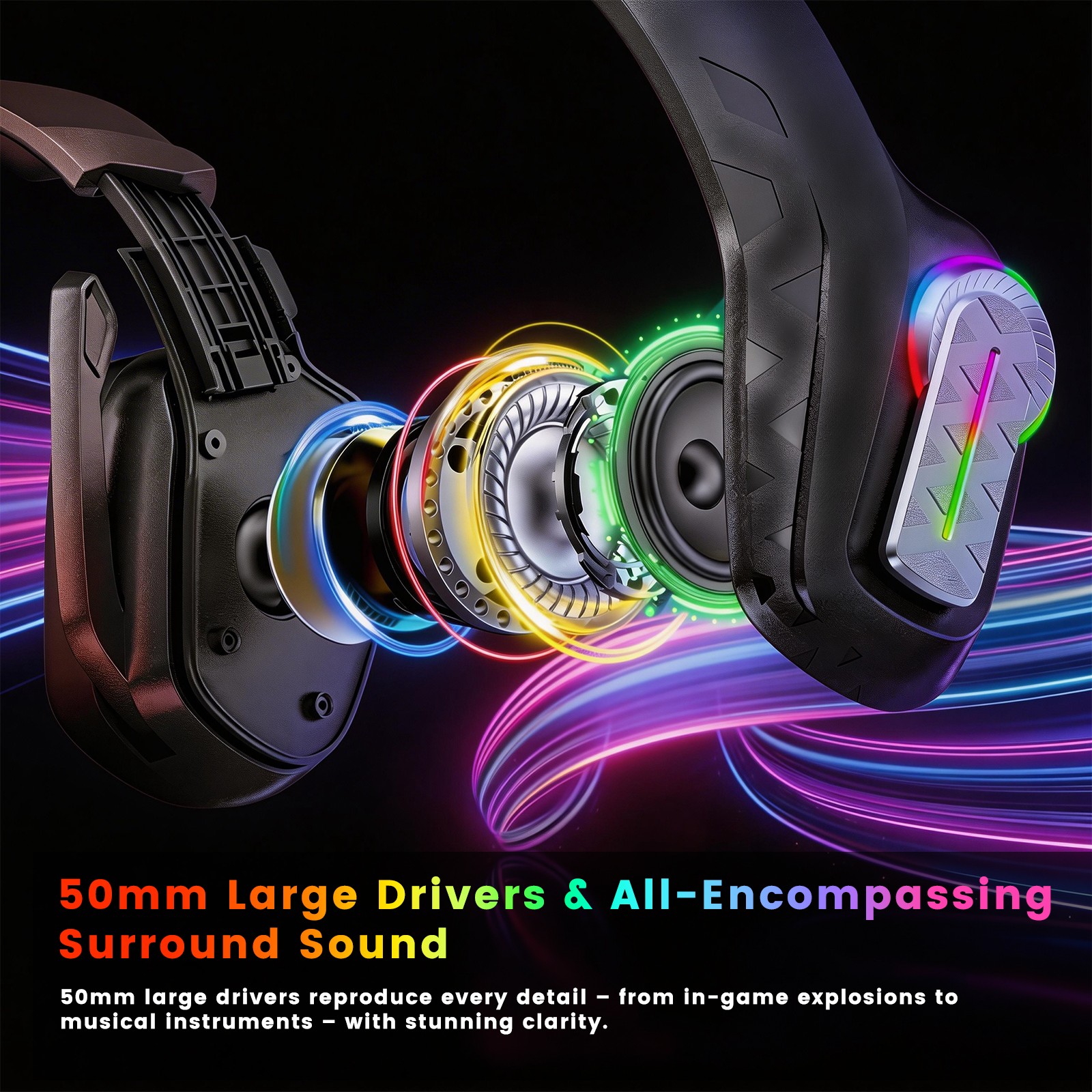 1PC G4100 RGB Wired Gaming Hea - Gaming Headset Rgb บทวิจารณ์และราคา