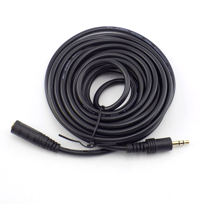 1.5/3/5/10M 3.5mm Stereo Male  - Cable Extension 3.5 บทวิจารณ์และราคา