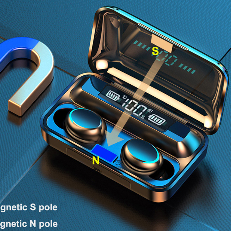 2026 F9 Wireless Earphones LED - Bluetooth Headset On Ear บทวิจารณ์และราคา