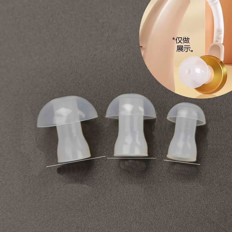 100pcs  Ear Cap Cushion for He - Silicone Ear Tip Replacement บทวิจารณ์และราคา