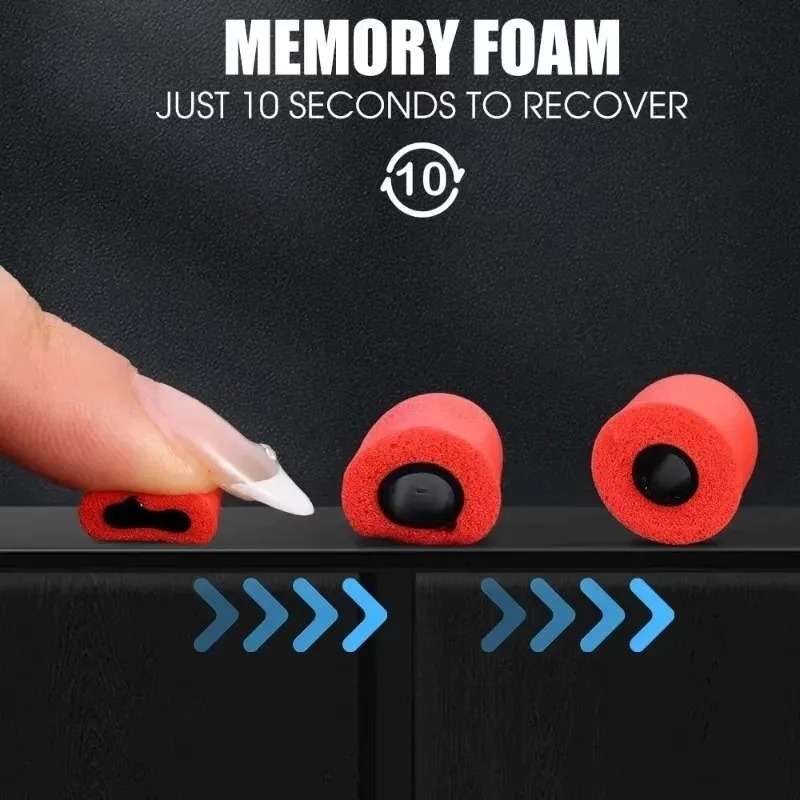 6/1Pairs Soft Memory Foam Earb - Earphone Foam Tip บทวิจารณ์และราคา