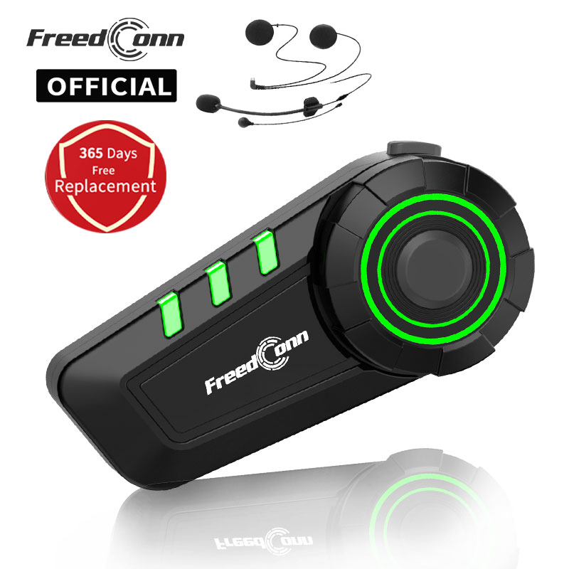 FreedConn Bluetooth Motorcycle - Bluetooth Headset On Ear บทวิจารณ์และราคา