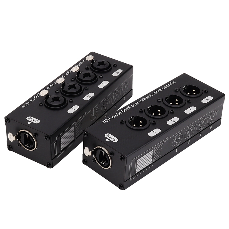 1Pair 4-Channel 3-Pin XLR Or 6 - Cable Extension 3.5 บทวิจารณ์และราคา