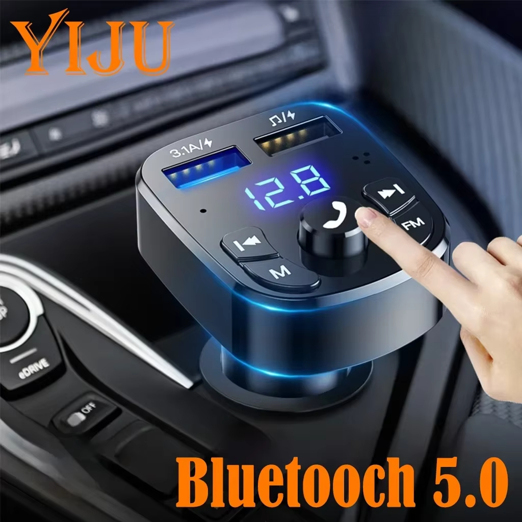 Car Bluetooth 5.0 Fm Transmitt - Bluetooth Adapter Receiver บทวิจารณ์และราคา