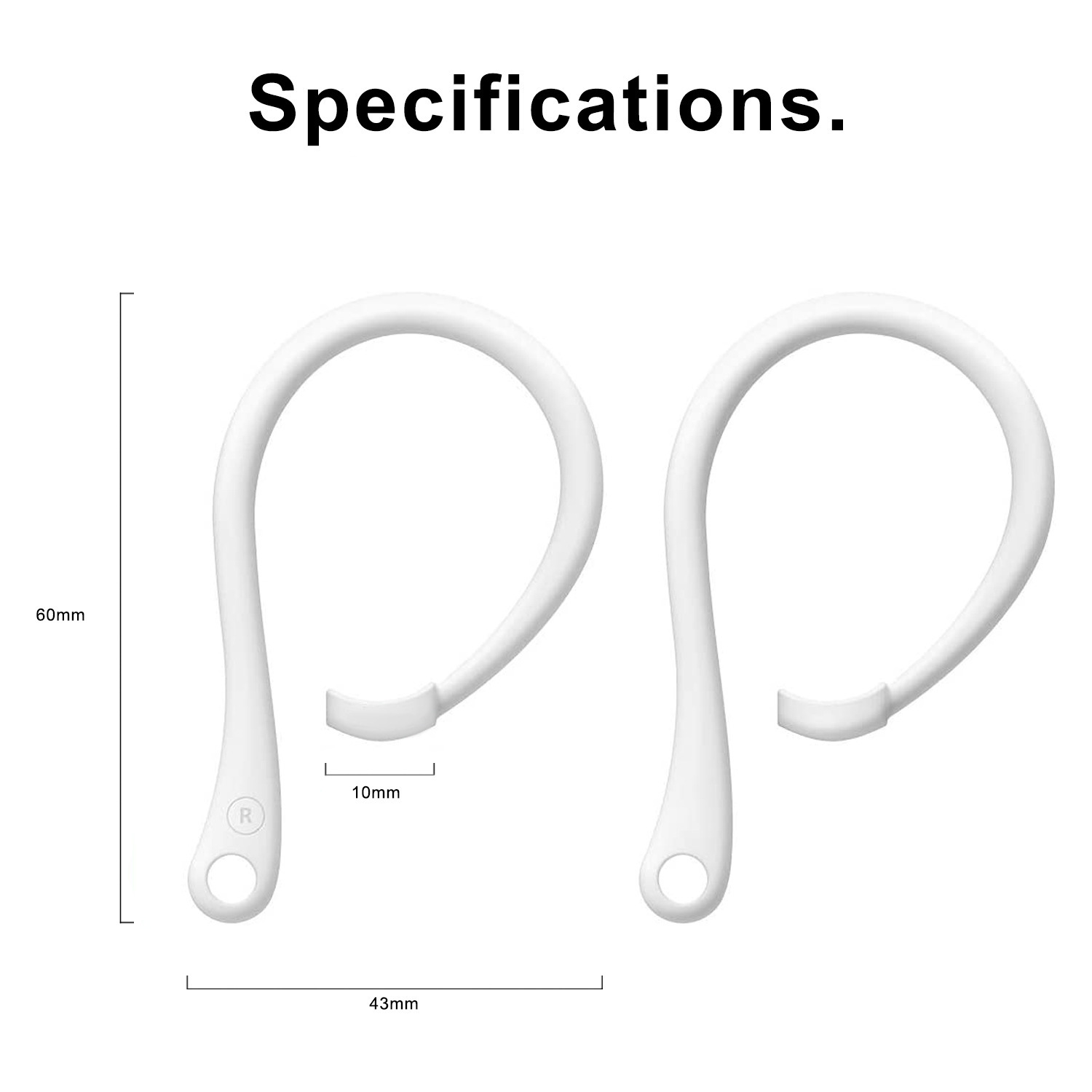 1 Pair Silicone Anti-lost Sili - Sports Earphone Hook บทวิจารณ์และราคา