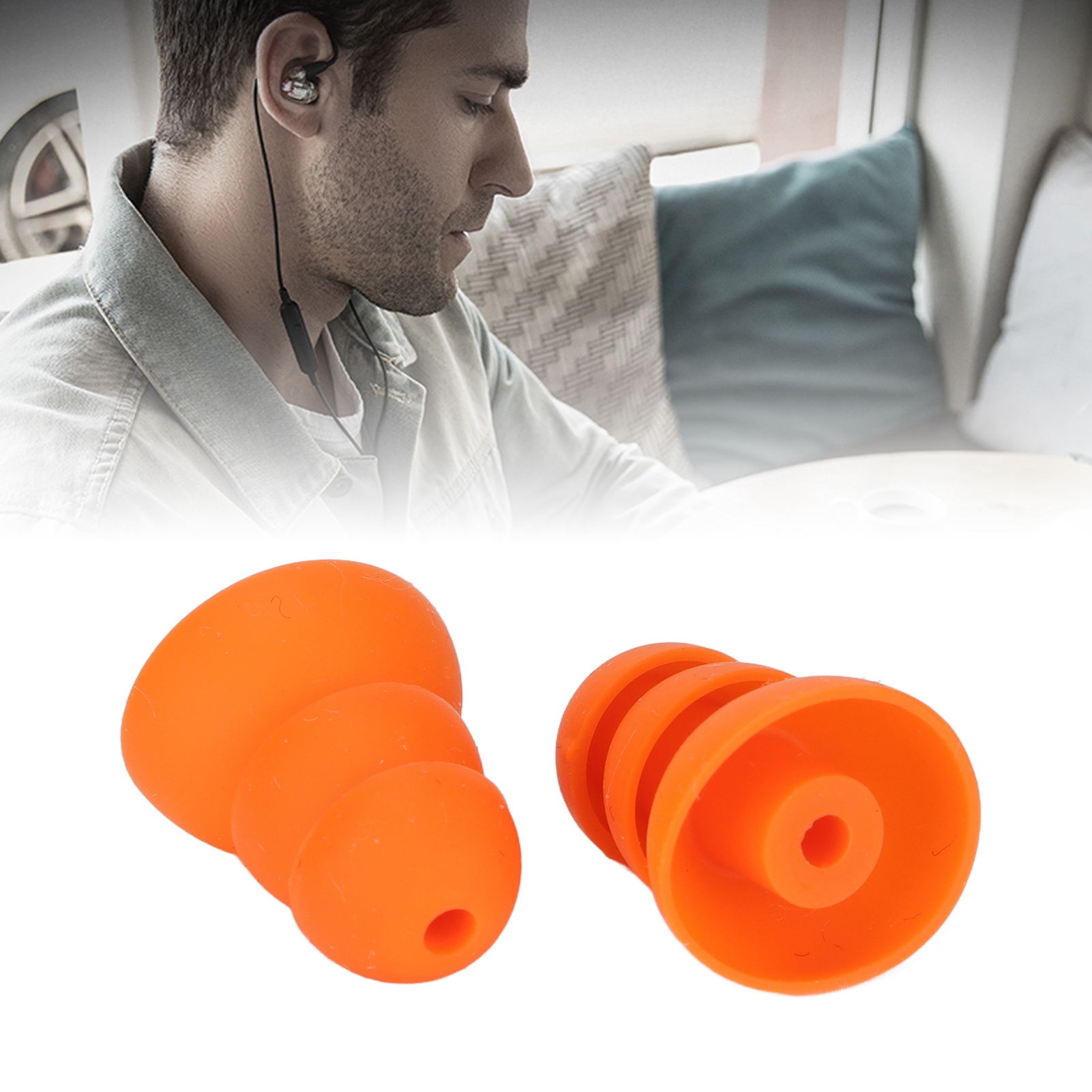Replacement Orange Replaceable - Silicone Ear Tip Replacement บทวิจารณ์และราคา