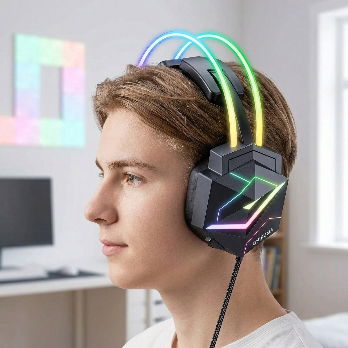 ONIKUMA Gaming Headset Wired H - Gaming Headset Rgb บทวิจารณ์และราคา
