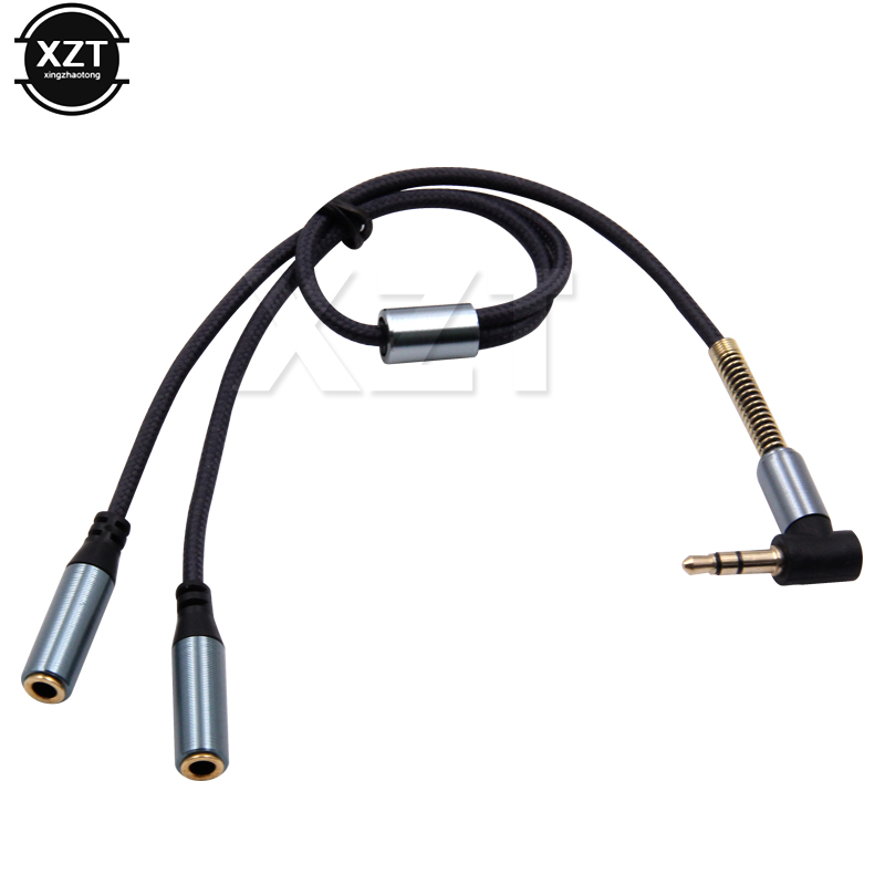 3.5mm 1 To 2 Audio Aux Y Split - Audio Splitter Y บทวิจารณ์และราคา