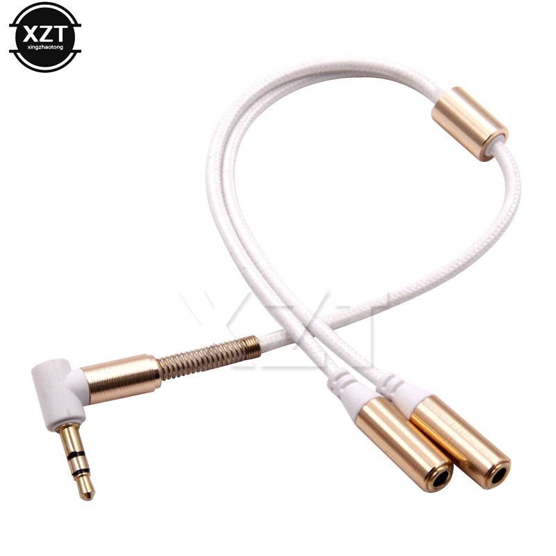 3.5mm 1 To 2 Audio Aux Y Split - Audio Splitter Y บทวิจารณ์และราคา