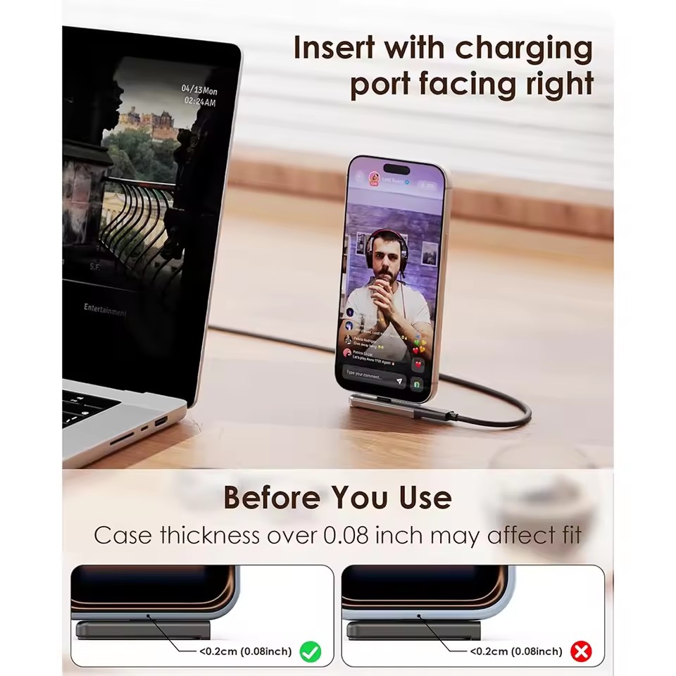 2/1PCS Portable USB C To 3.5mm - Headphone Stand Desk บทวิจารณ์และราคา