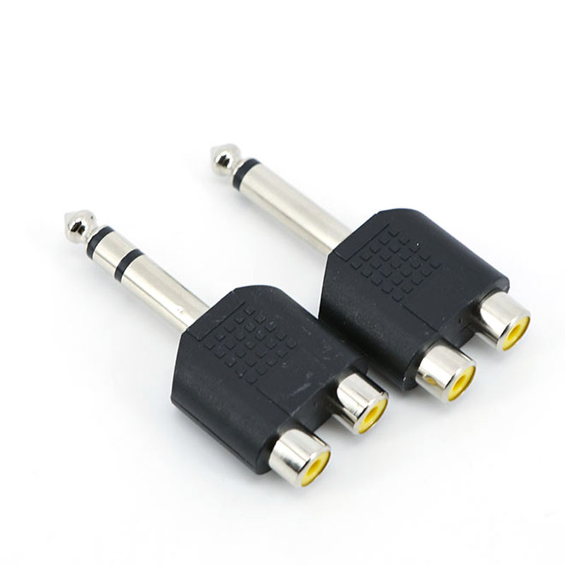 6.35mm 6.5 Audio Mono Stereo 1 - Audio Splitter Y บทวิจารณ์และราคา