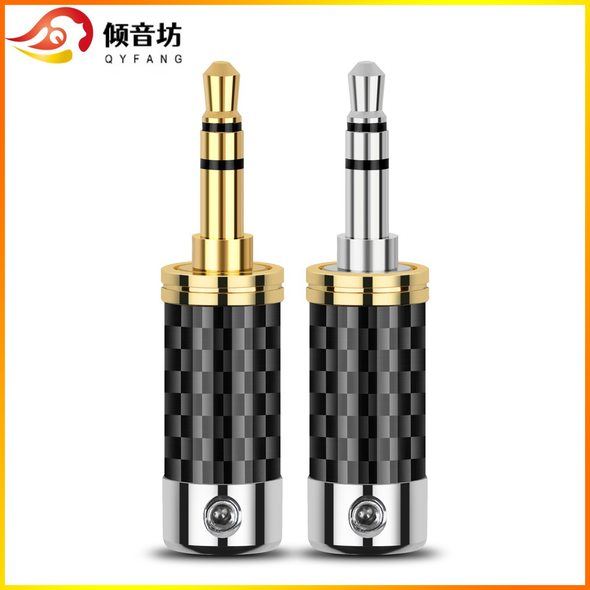 QYFANG 3.5mm 3 Pole Stereo Met - Audiophile Headphone Wired บทวิจารณ์และราคา