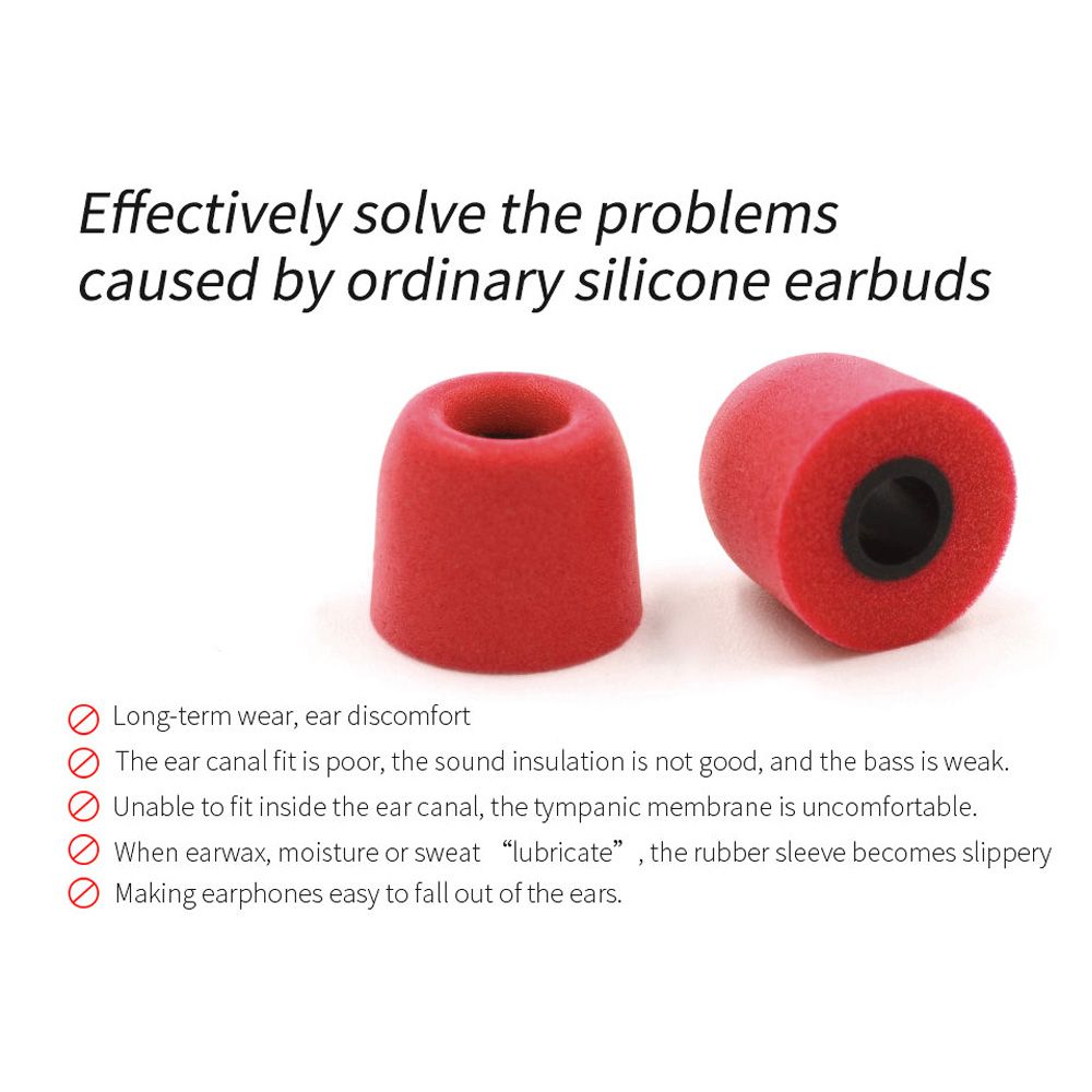 3Pairs Upgrade Noise Isolating - Earphone Foam Tip บทวิจารณ์และราคา