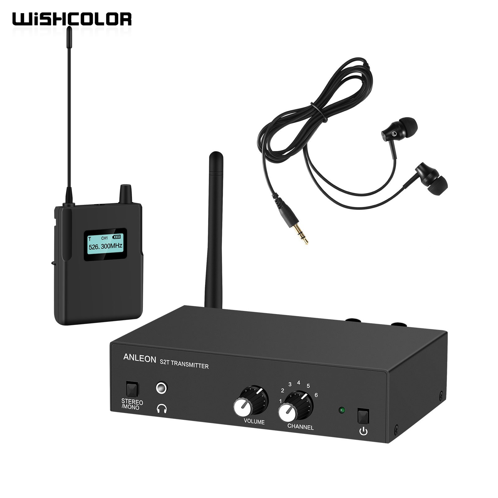 Wishcolor ANLEON S2 526-535MHz - In Ear Monitor Iem บทวิจารณ์และราคา
