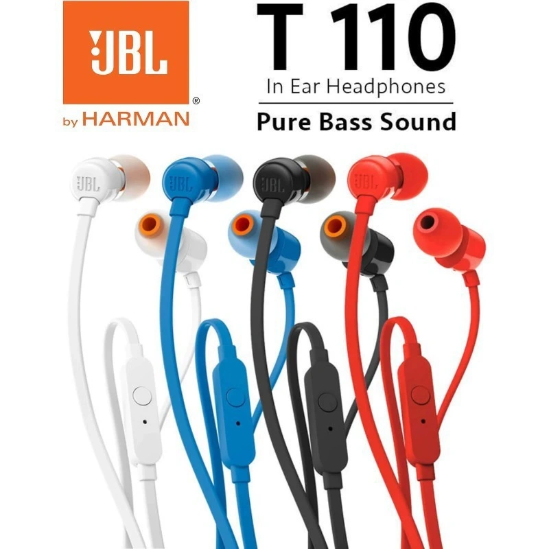 JBL T110 Wired In Ear Headphon - Noise Cancelling Headphone บทวิจารณ์และราคา