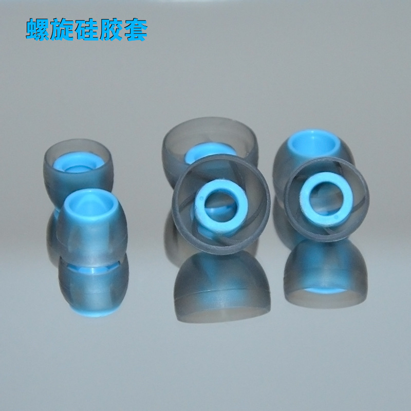 QKZ Spiral Silicone Ear Tips R - Silicone Ear Tip Replacement บทวิจารณ์และราคา