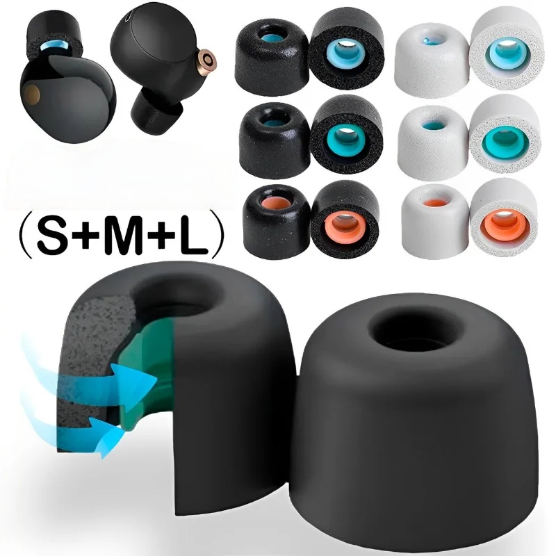 Memory Foam Earphones Ear Pads - Earphone Foam Tip บทวิจารณ์และราคา