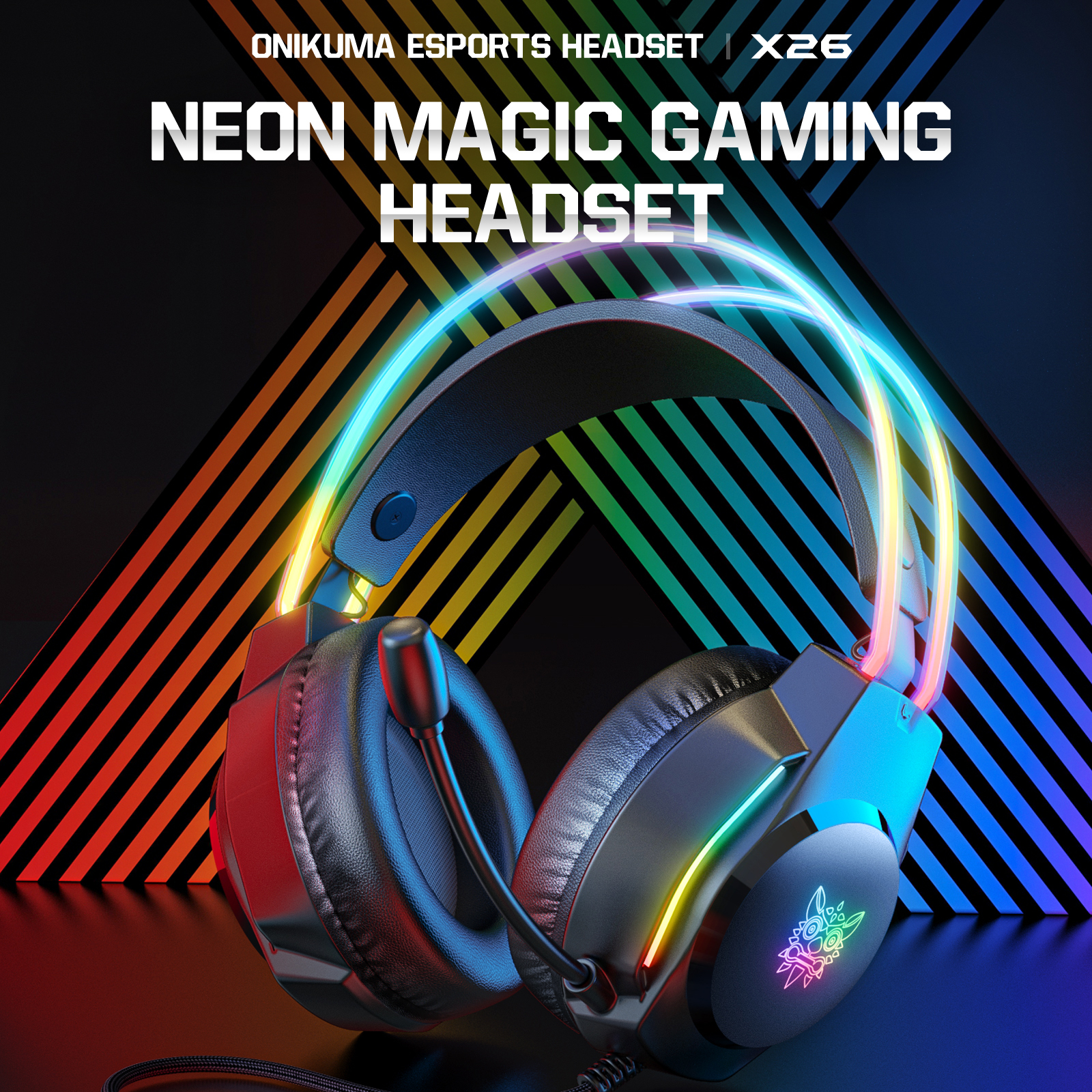 ONIKUMA X26 Wired Headphone wi - Gaming Headset Rgb บทวิจารณ์และราคา