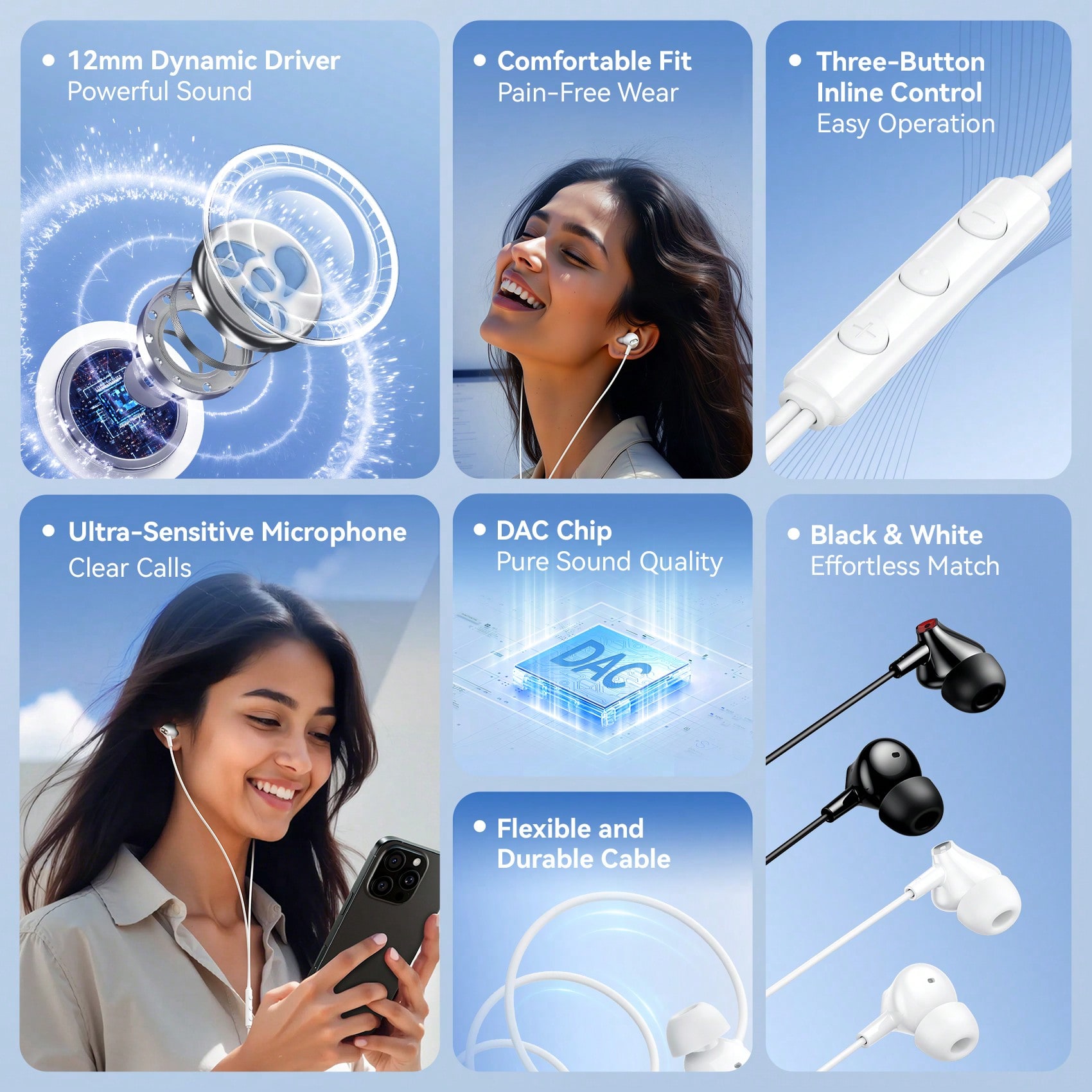 VENTION ECHO LITE USB-C In-Ear - Usb C Earphone บทวิจารณ์และราคา