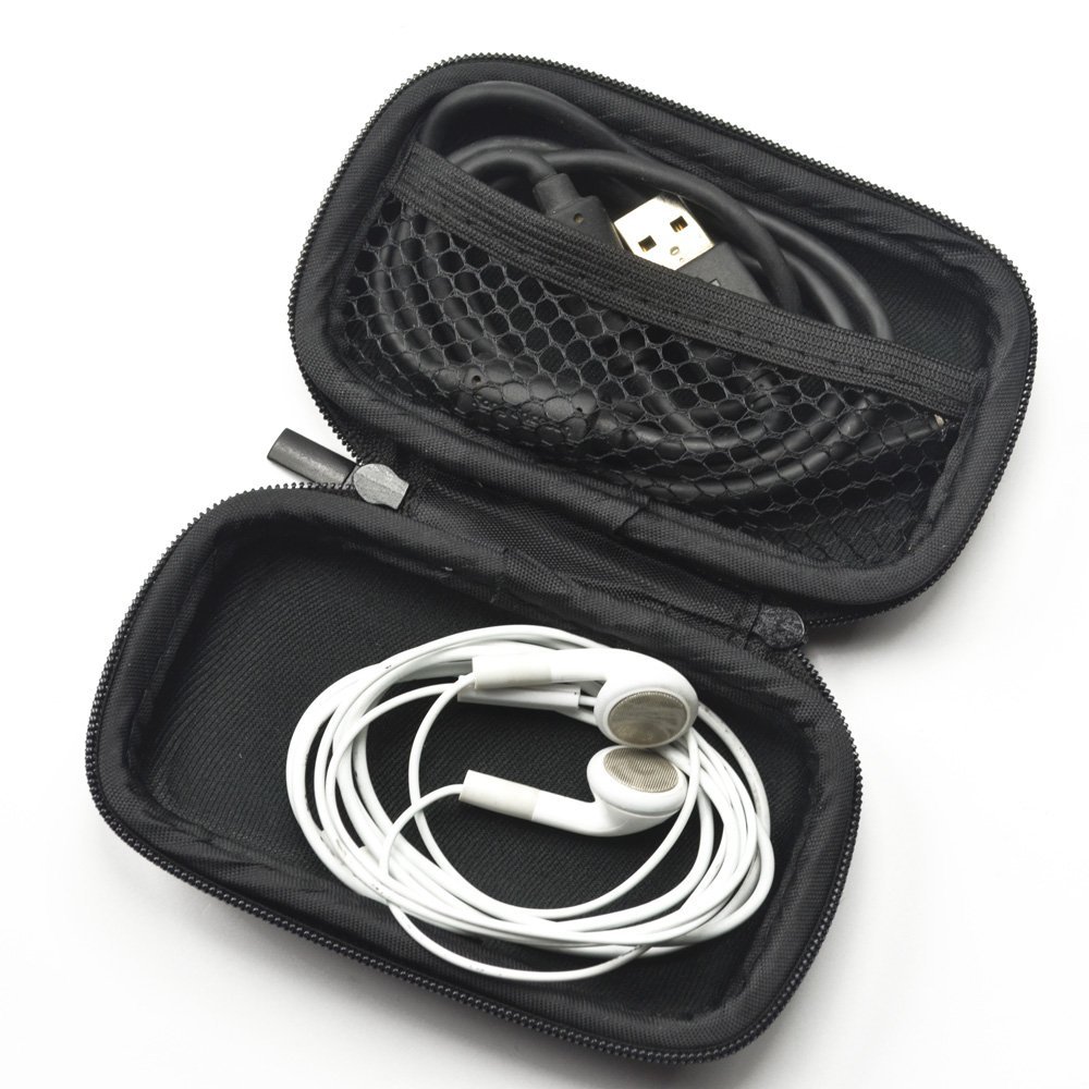 Green Rectangle Shaped Hard Ea - Headphone Case Hard บทวิจารณ์และราคา
