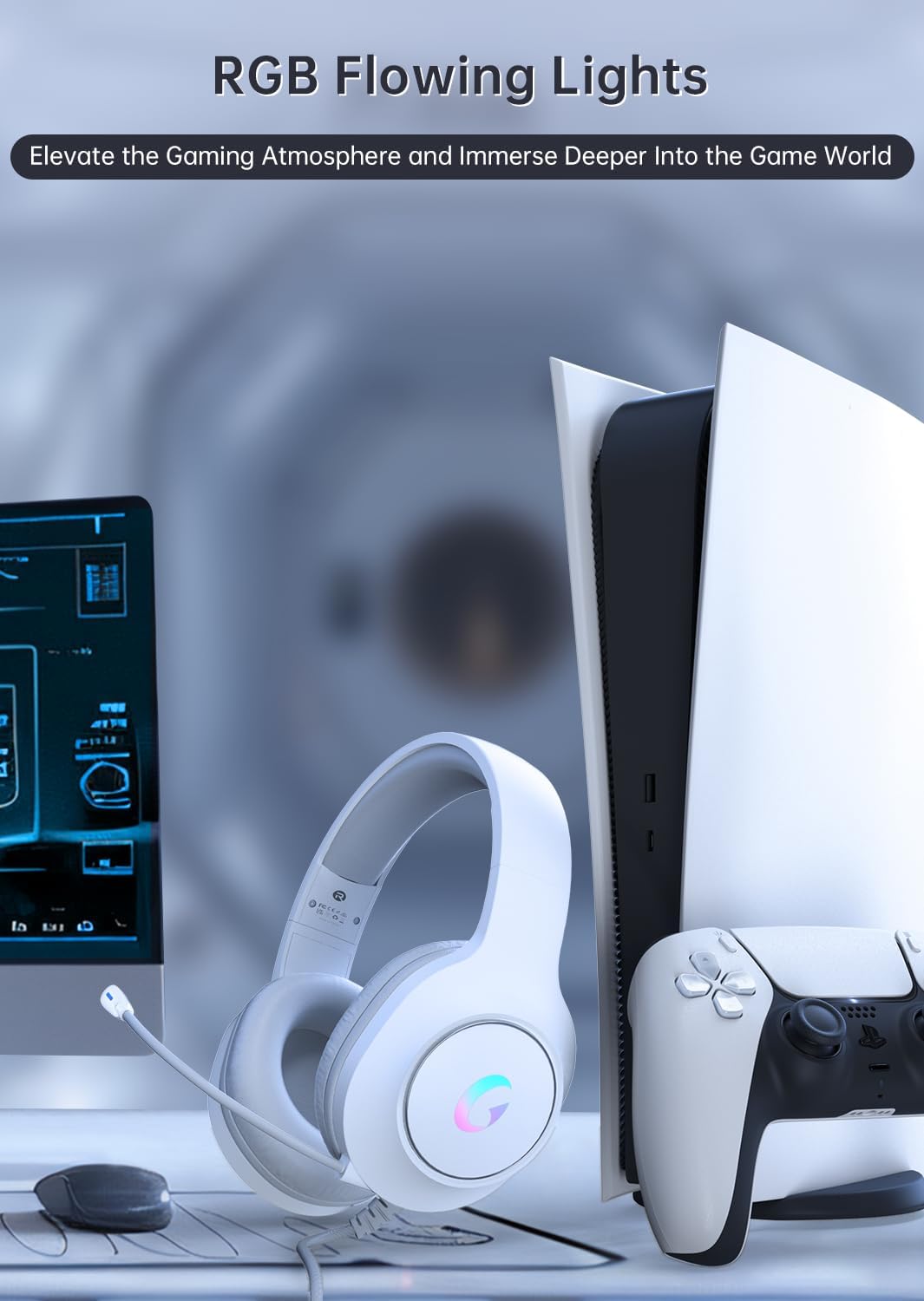 Gaming Headset With 7.1 Surrou - Gaming Headset Rgb บทวิจารณ์และราคา