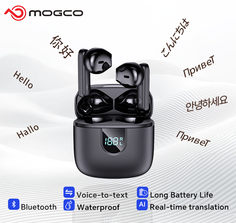 A18 AI Translator Earbuds  164 - Noise Cancelling Headphone บทวิจารณ์และราคา