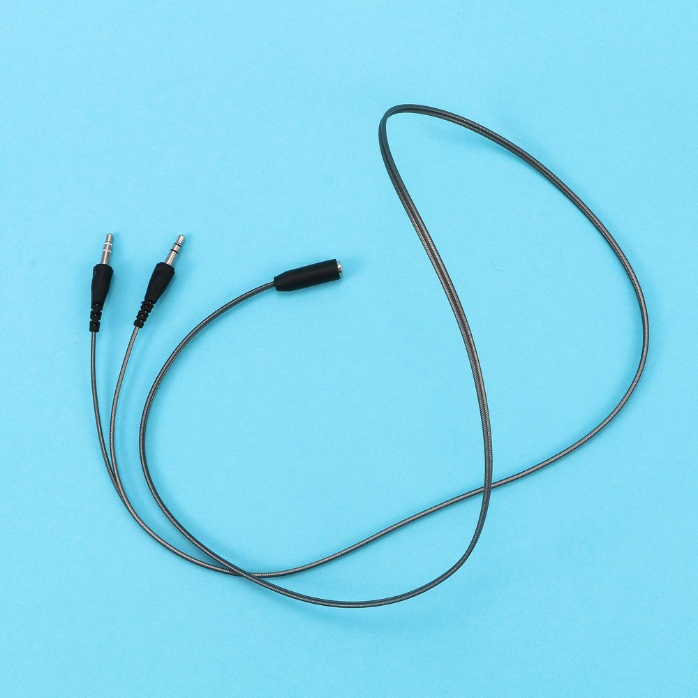 1M 3.5MM Female To 2 Male PC A - Audio Splitter Y บทวิจารณ์และราคา