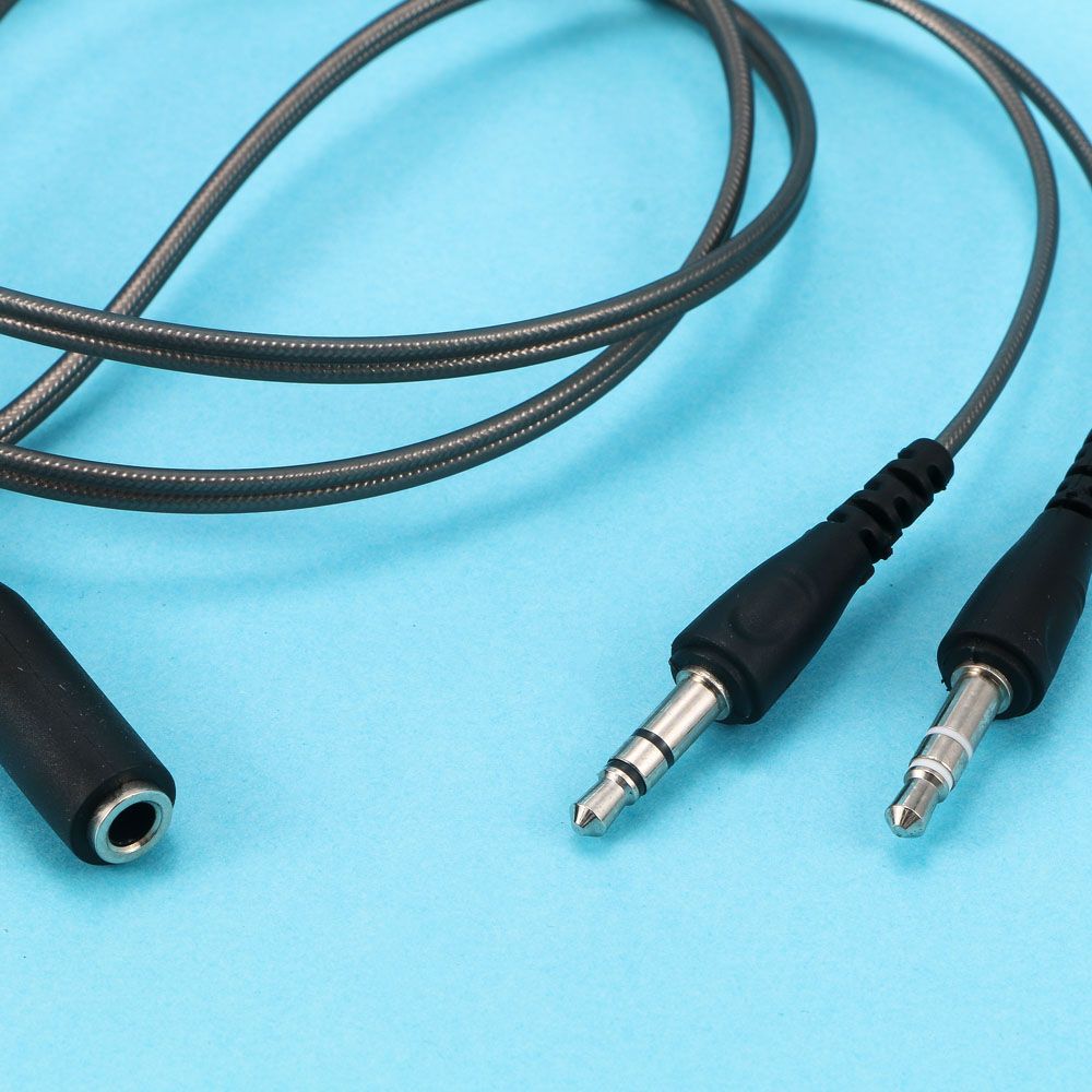 1M 3.5MM Female To 2 Male PC A - Audio Splitter Y บทวิจารณ์และราคา