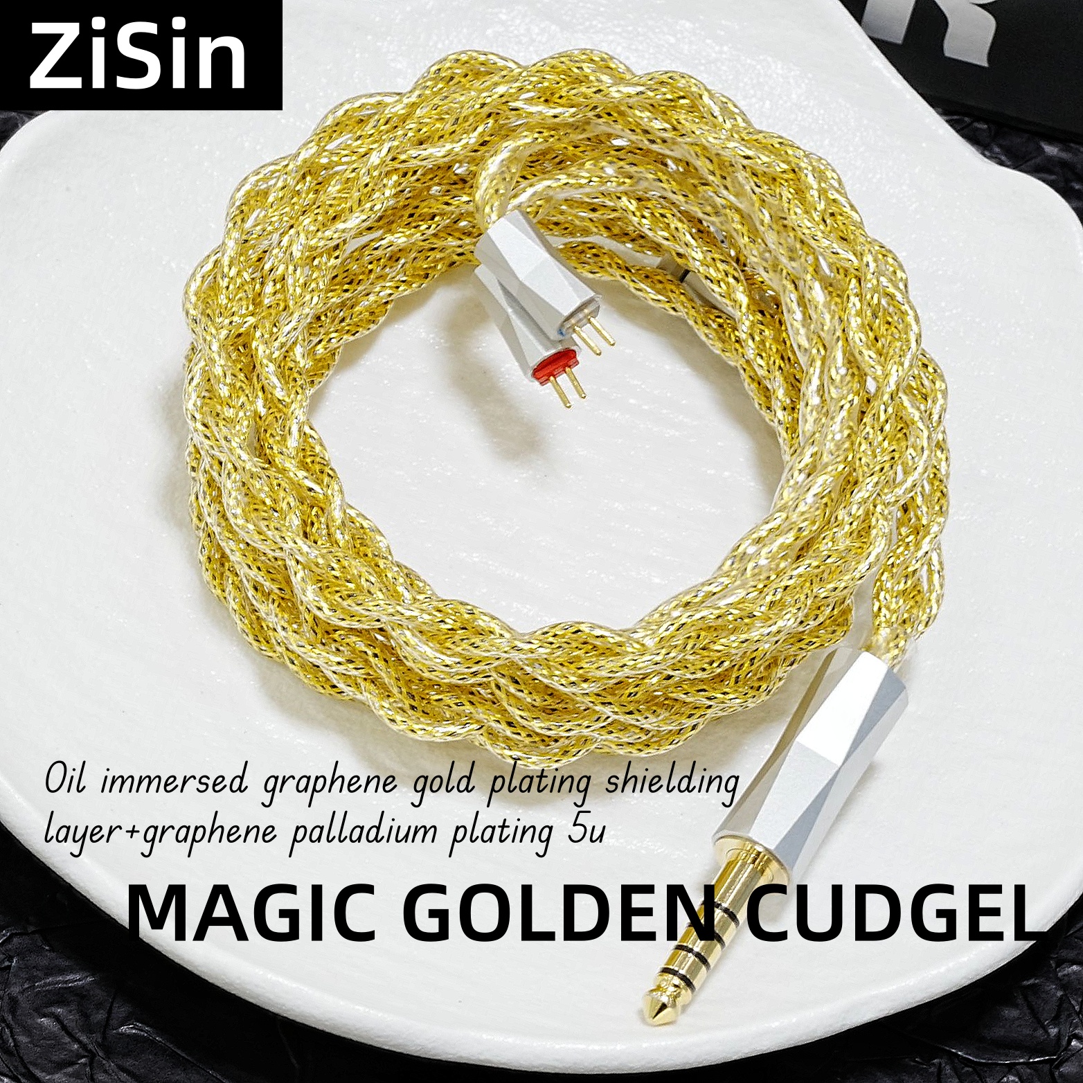ZiSin-329 In Ear Earphone Exte - Cable Extension 3.5 บทวิจารณ์และราคา