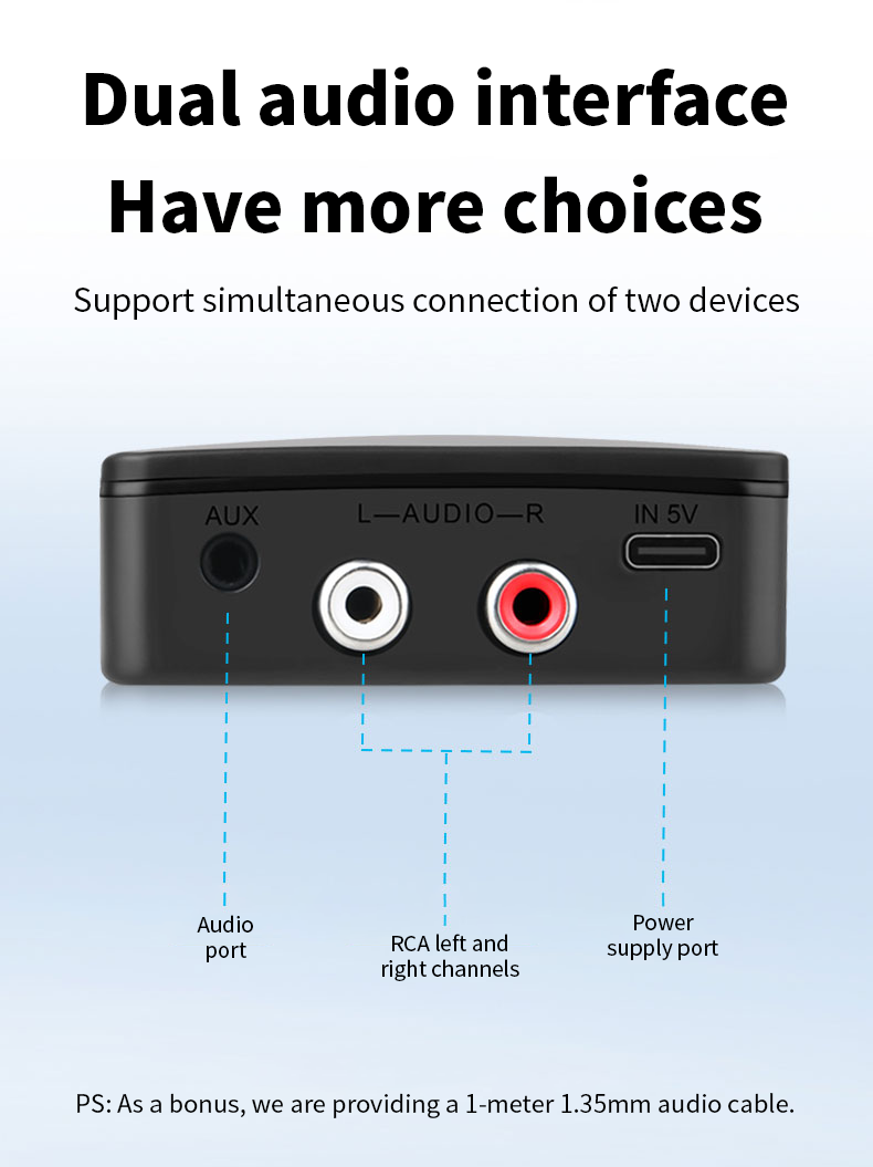 10PCS Bluetooth 54 Audio Recei - Bluetooth Adapter Receiver บทวิจารณ์และราคา