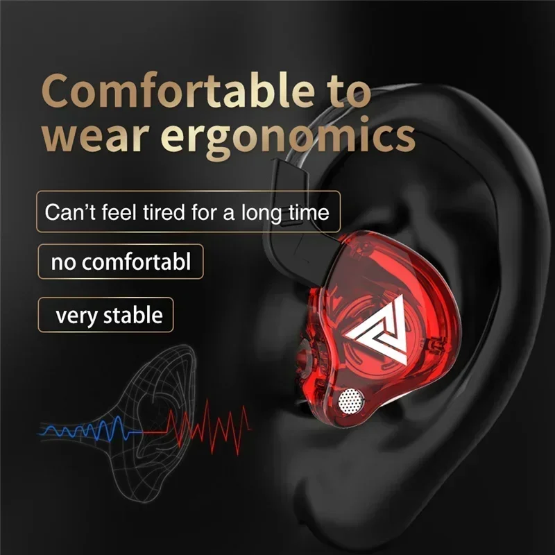 NEW QKZ AK6 Copper Driver HiFi - Wired Earphone Mic บทวิจารณ์และราคา