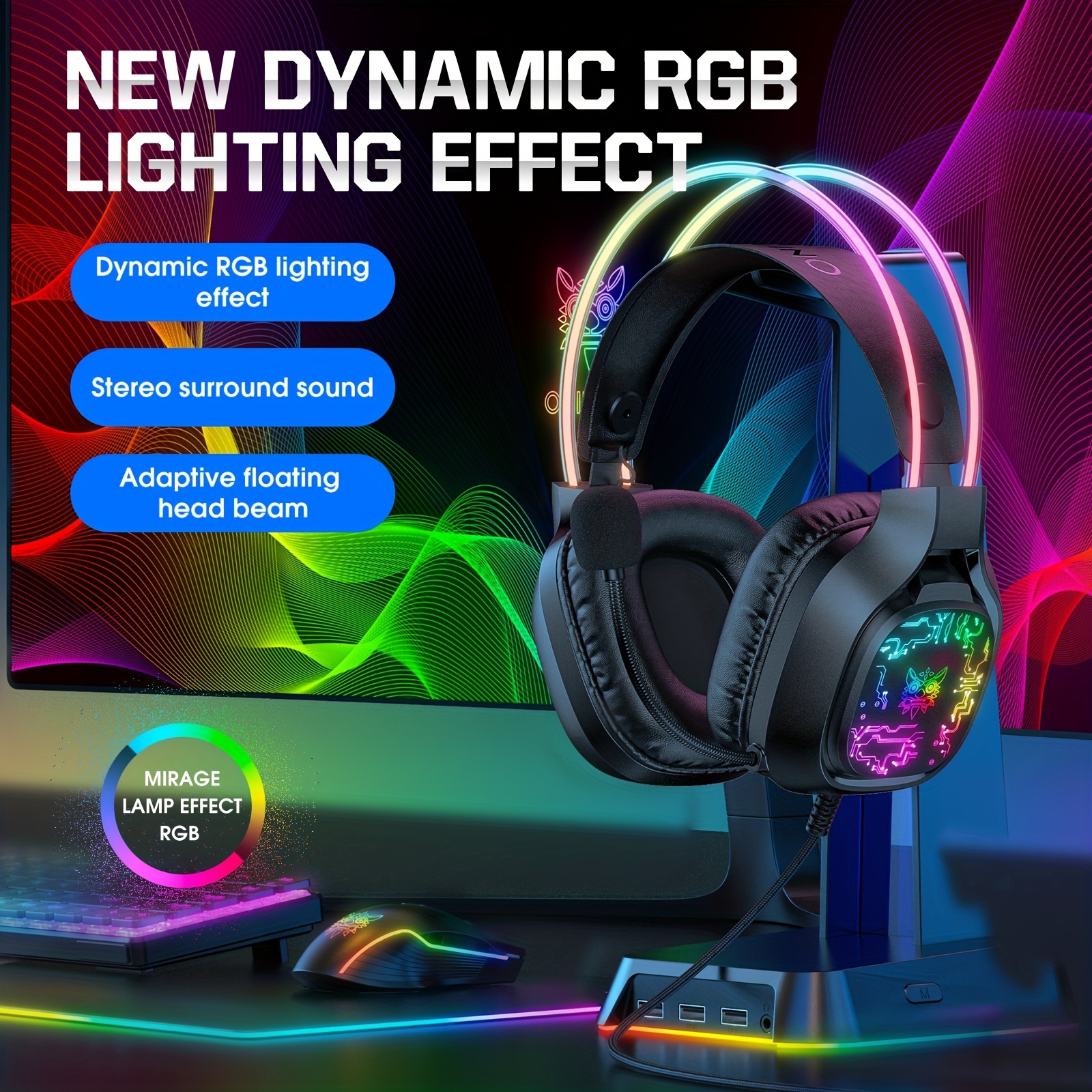 ONIKUMA X22 Gaming Headset RGB - Gaming Headset Rgb บทวิจารณ์และราคา