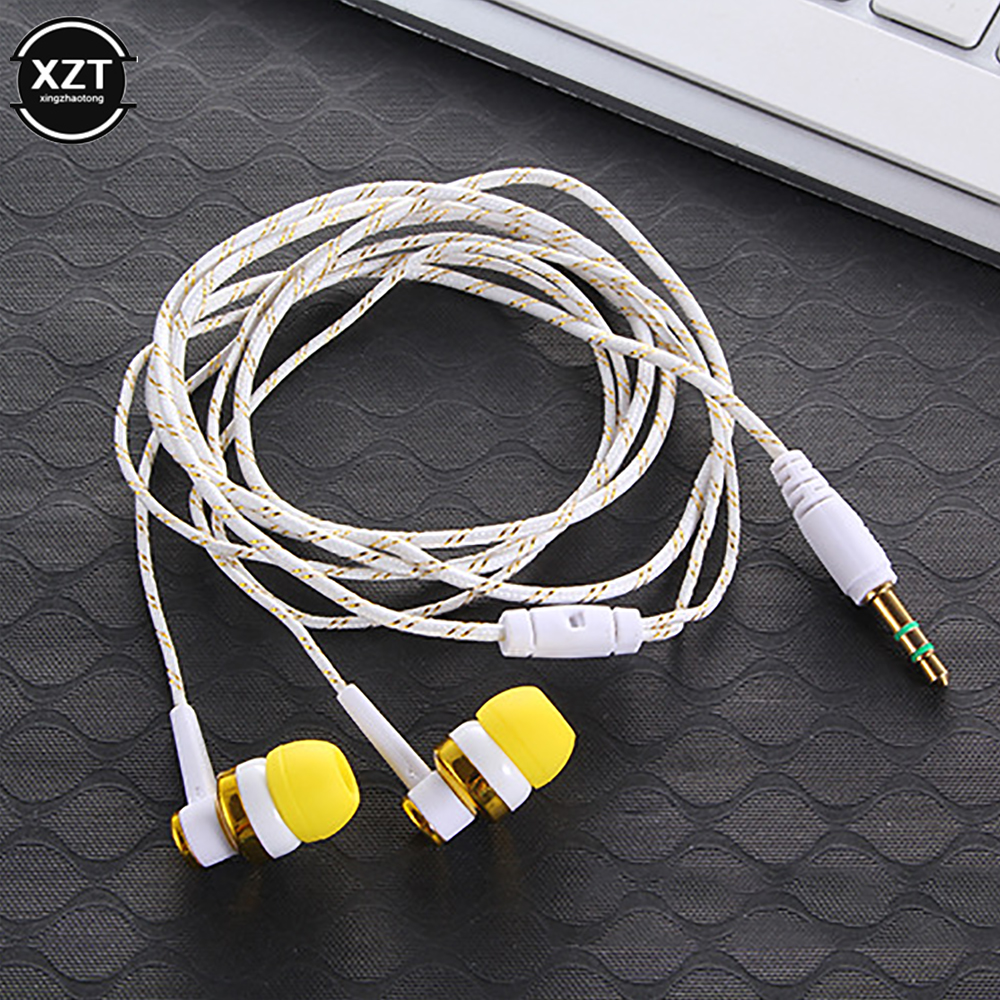 New 5 Colors Wired Earphone St - Audiophile Headphone Wired บทวิจารณ์และราคา