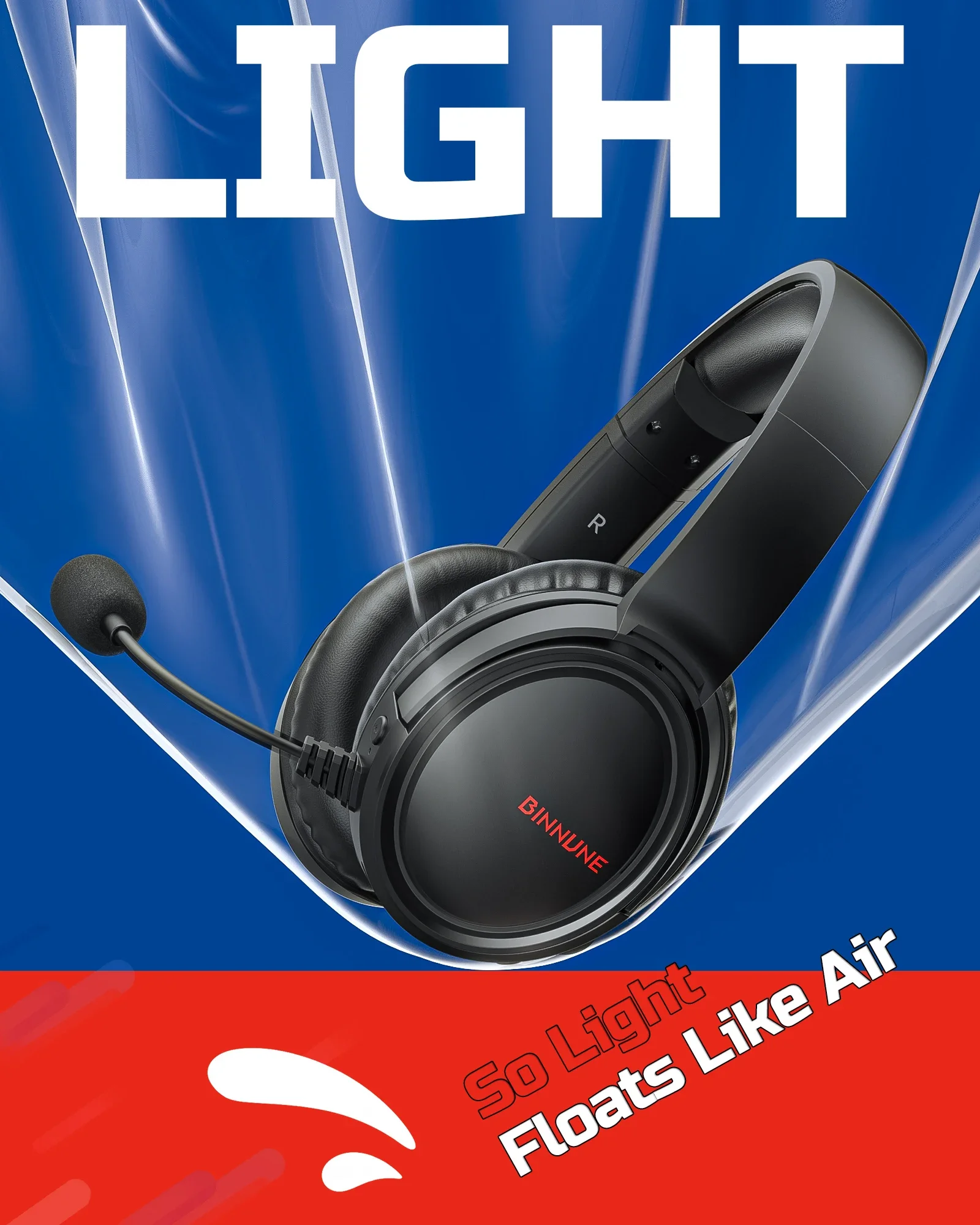 BINNUNE BW02 Wireless Gaming H - Gaming Headset Rgb บทวิจารณ์และราคา