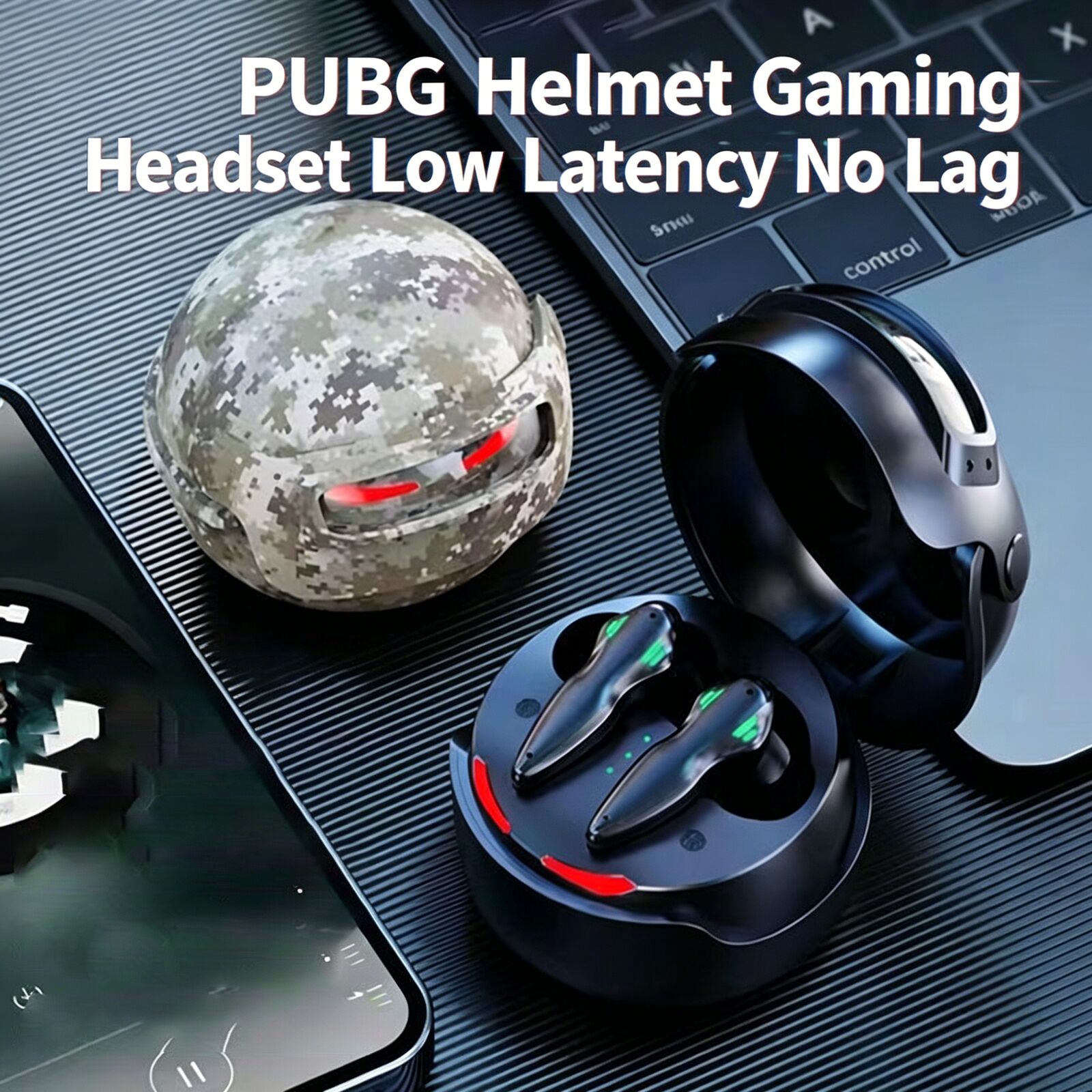Helmet Style Gaming  Wireless  - Gaming Headset Rgb บทวิจารณ์และราคา