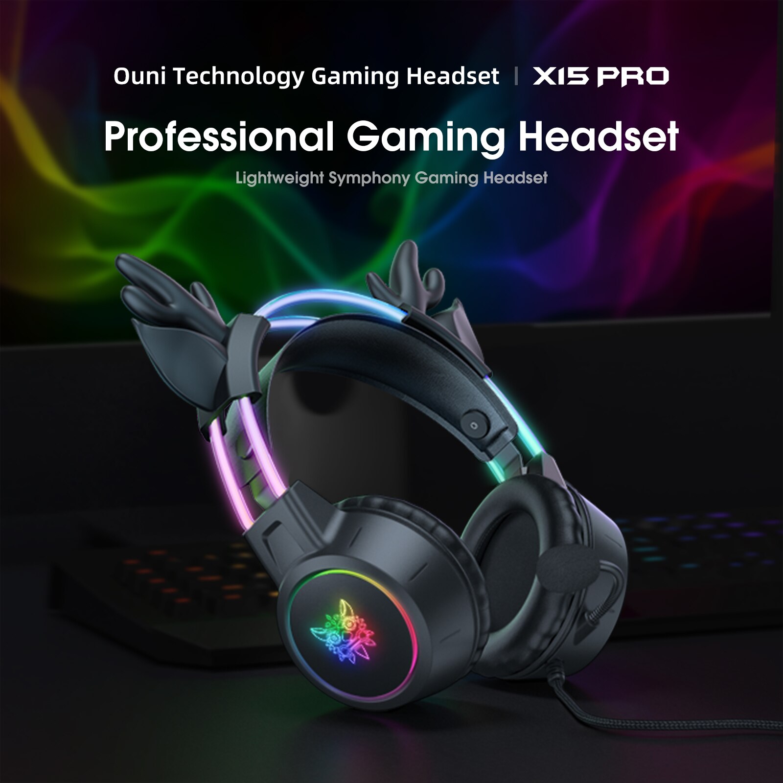 ONIKUMA Gaming Headset for 202 - Gaming Headset Rgb บทวิจารณ์และราคา