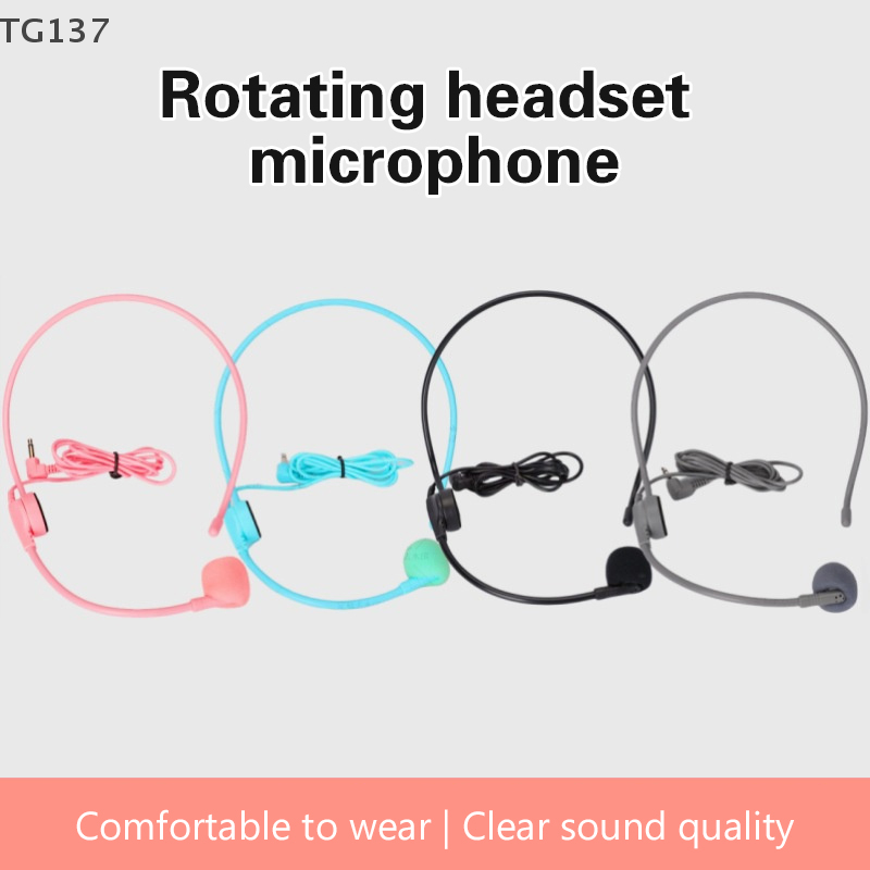1Pcs 3.5MM Pink Headworn Wired - Wired Earphone Mic บทวิจารณ์และราคา