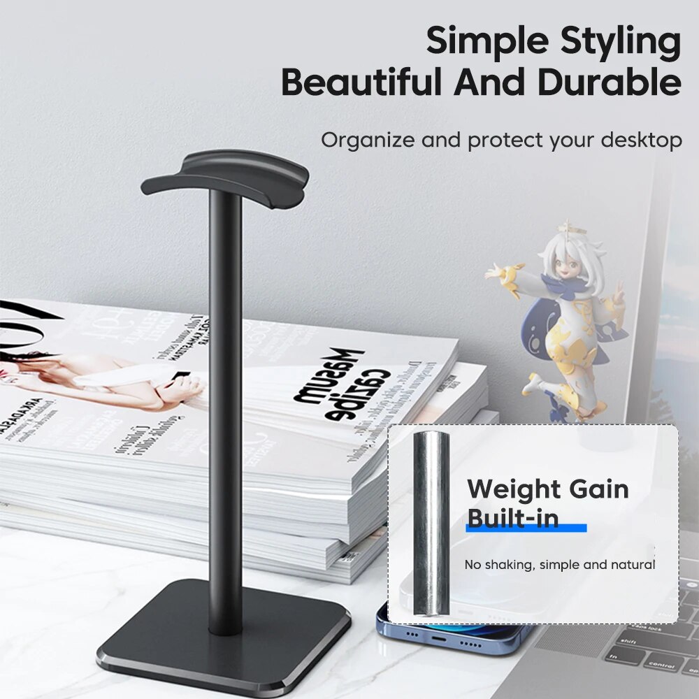 Universal Headphone Stand Alum - Headphone Stand Desk บทวิจารณ์และราคา