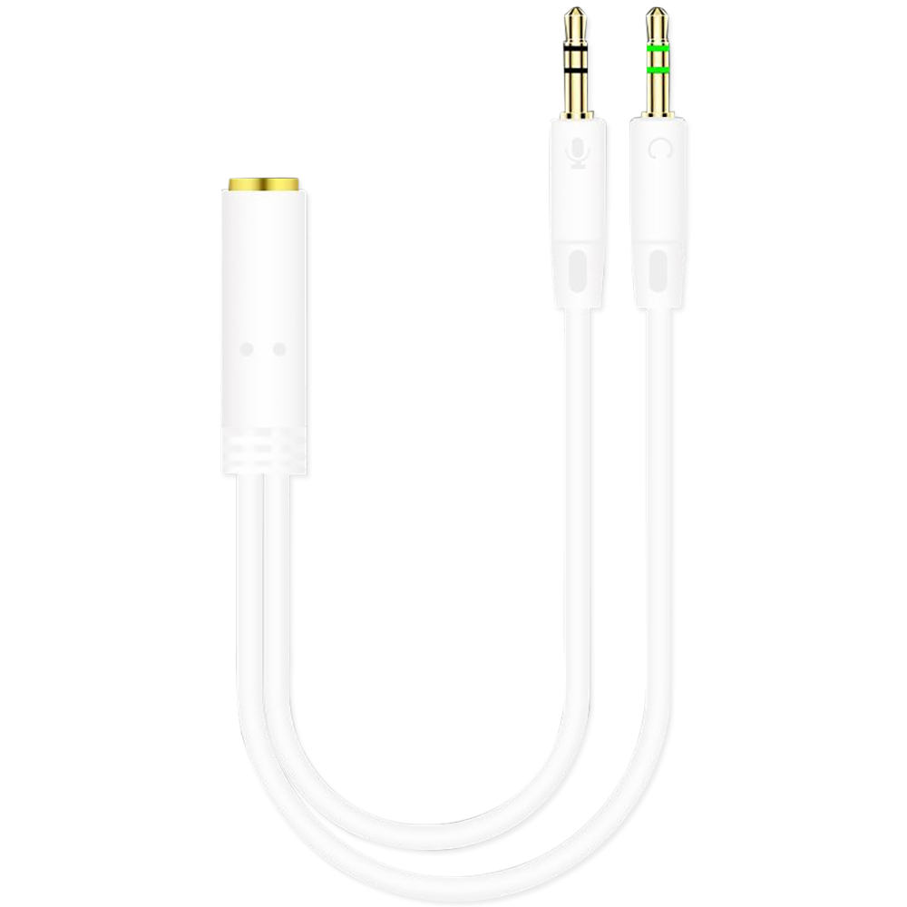 3.5mm Jack 2 Male To 1 Female  - Audio Splitter Y บทวิจารณ์และราคา