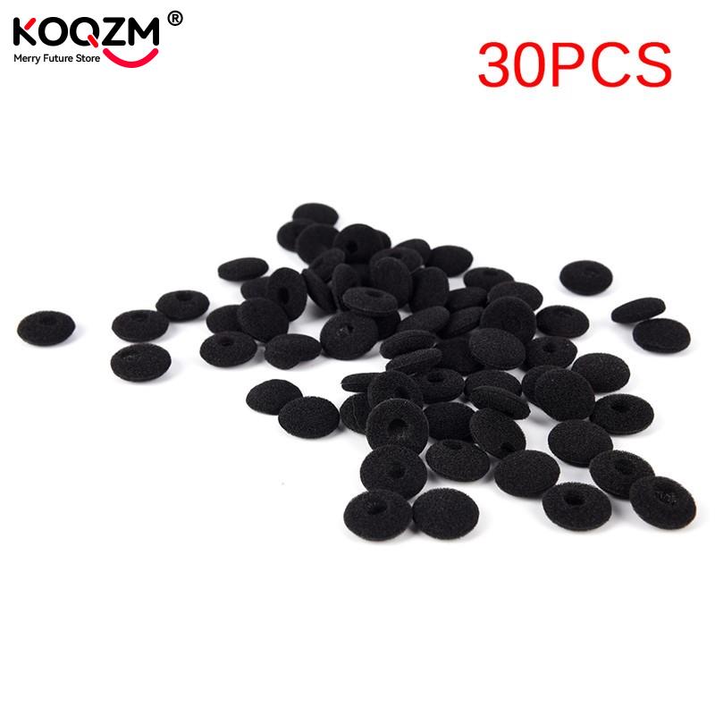 30pcs Sponge Covers Tips Black - Earphone Foam Tip บทวิจารณ์และราคา