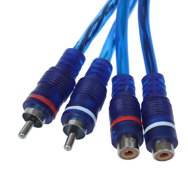 Car MP3 Audio RCA Y Splitter C - Audio Splitter Y บทวิจารณ์และราคา
