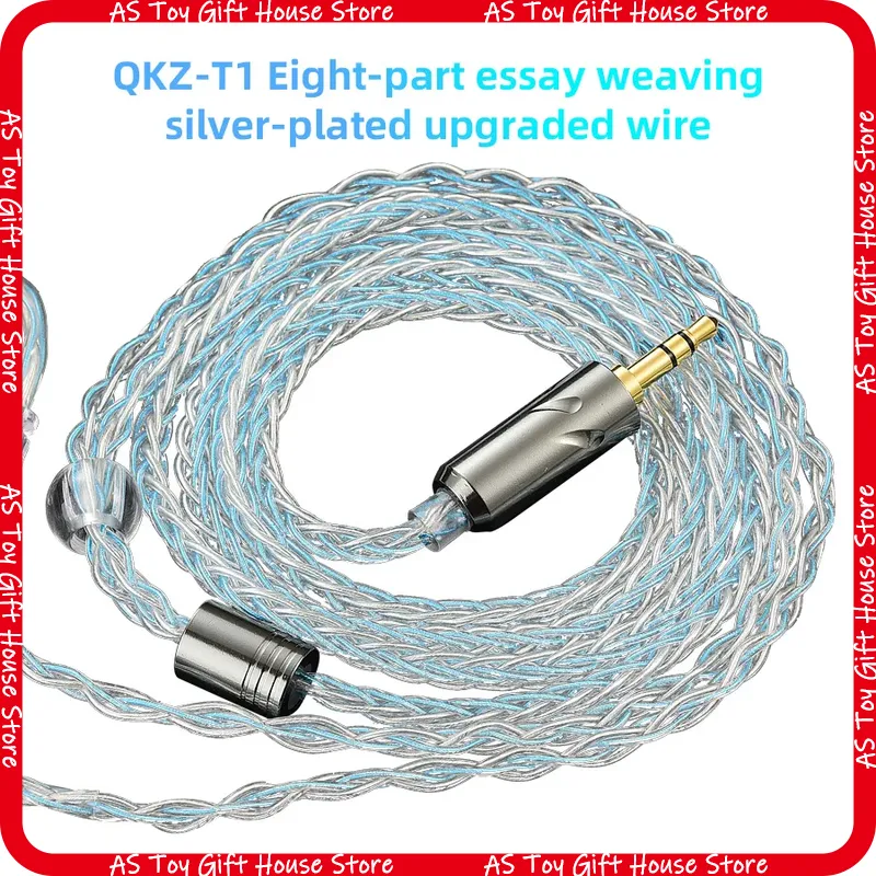 Qkz Headphone Upgrade Cable T1 - Audiophile Headphone Wired บทวิจารณ์และราคา