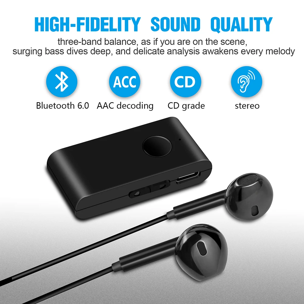 Wireless Audio Adapter 3.5mm R - Bluetooth Adapter Receiver บทวิจารณ์และราคา