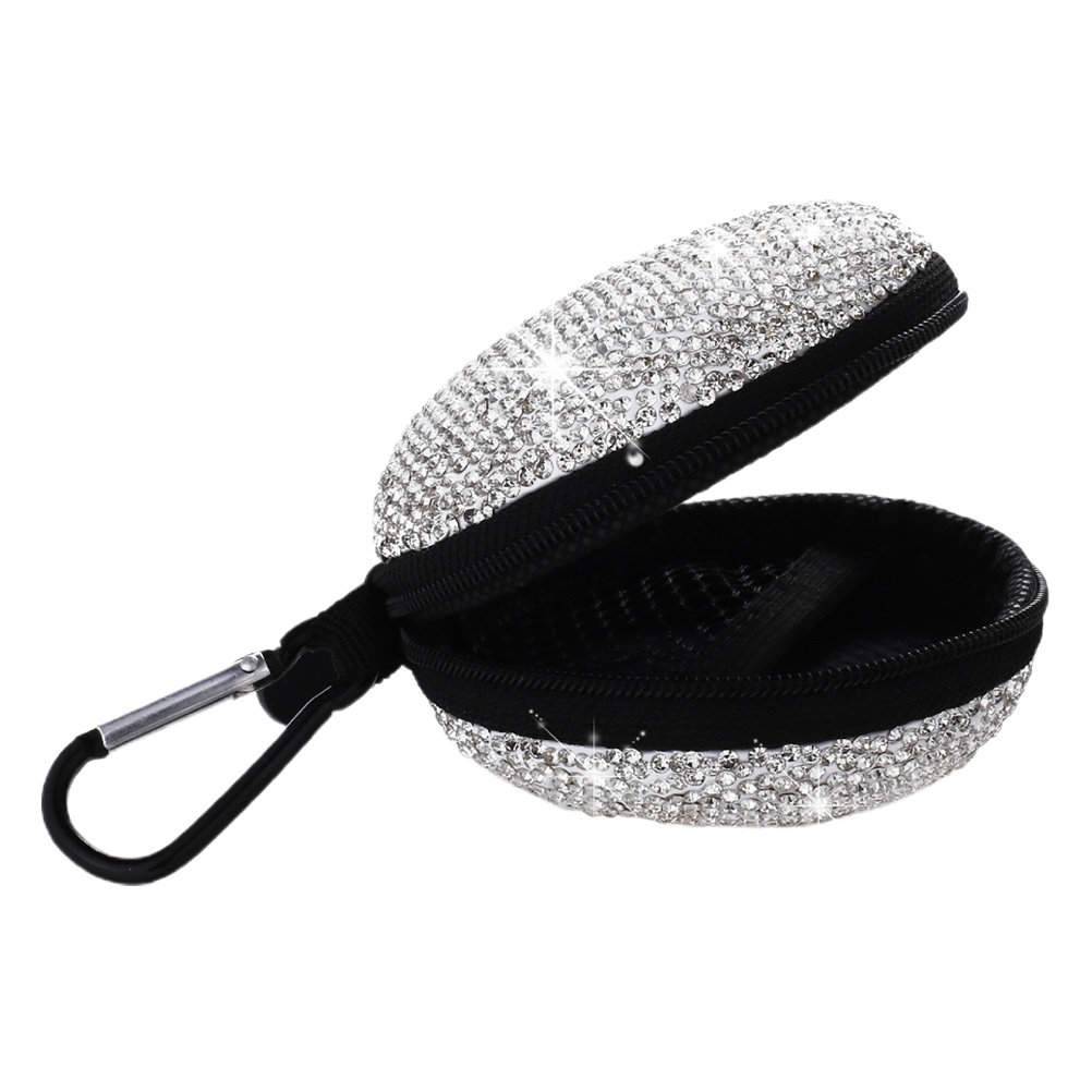 1Pcs Portable Earphone Storage - Headphone Case Hard บทวิจารณ์และราคา